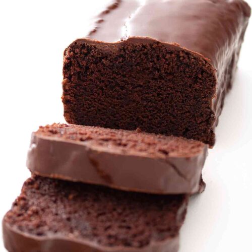 Veganer Schokokuchen mit Schokoglasur