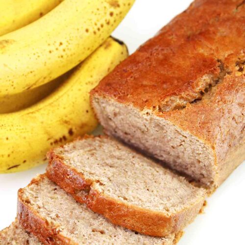 Saftiges veganes Bananenbrot