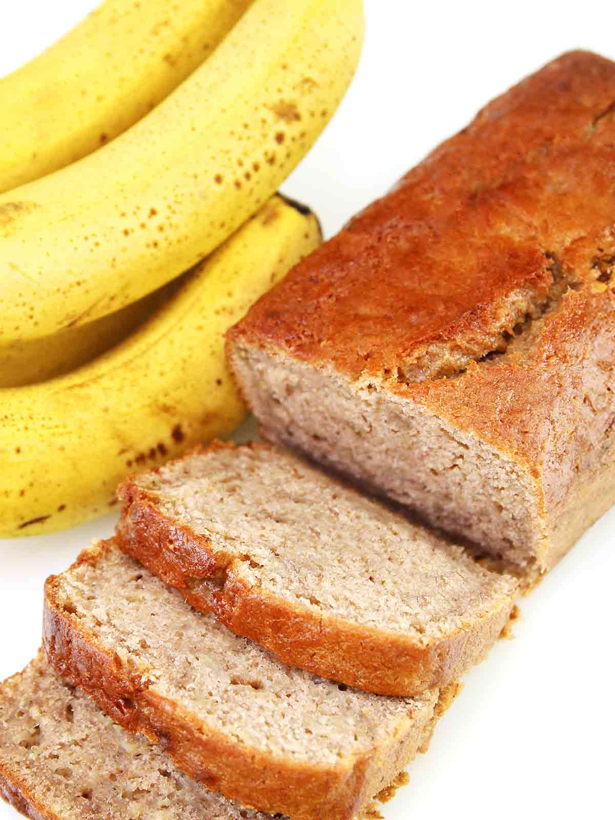 Saftiges veganes Bananenbrot