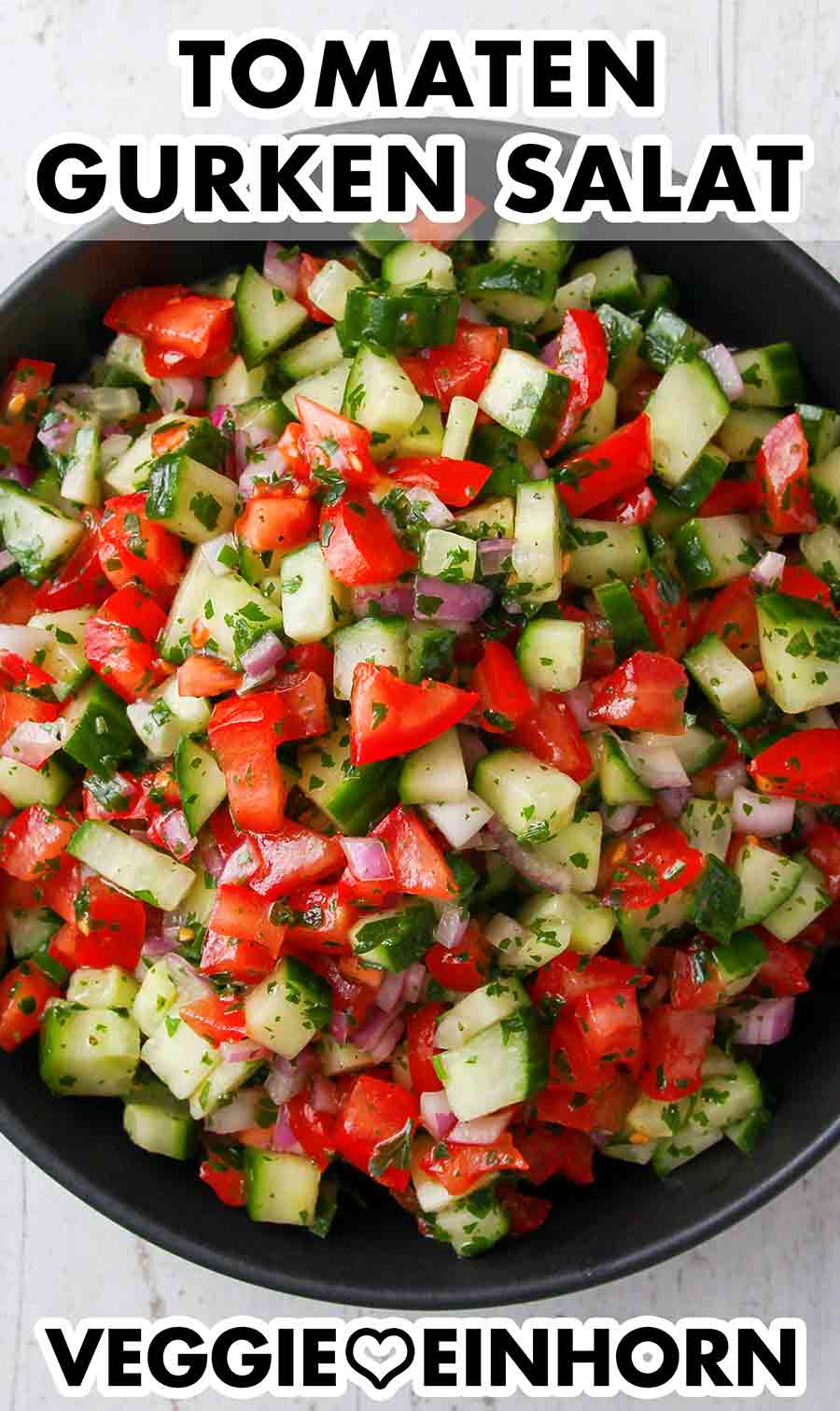 Tomaten Gurken Salat Gurken Tomaten Salat