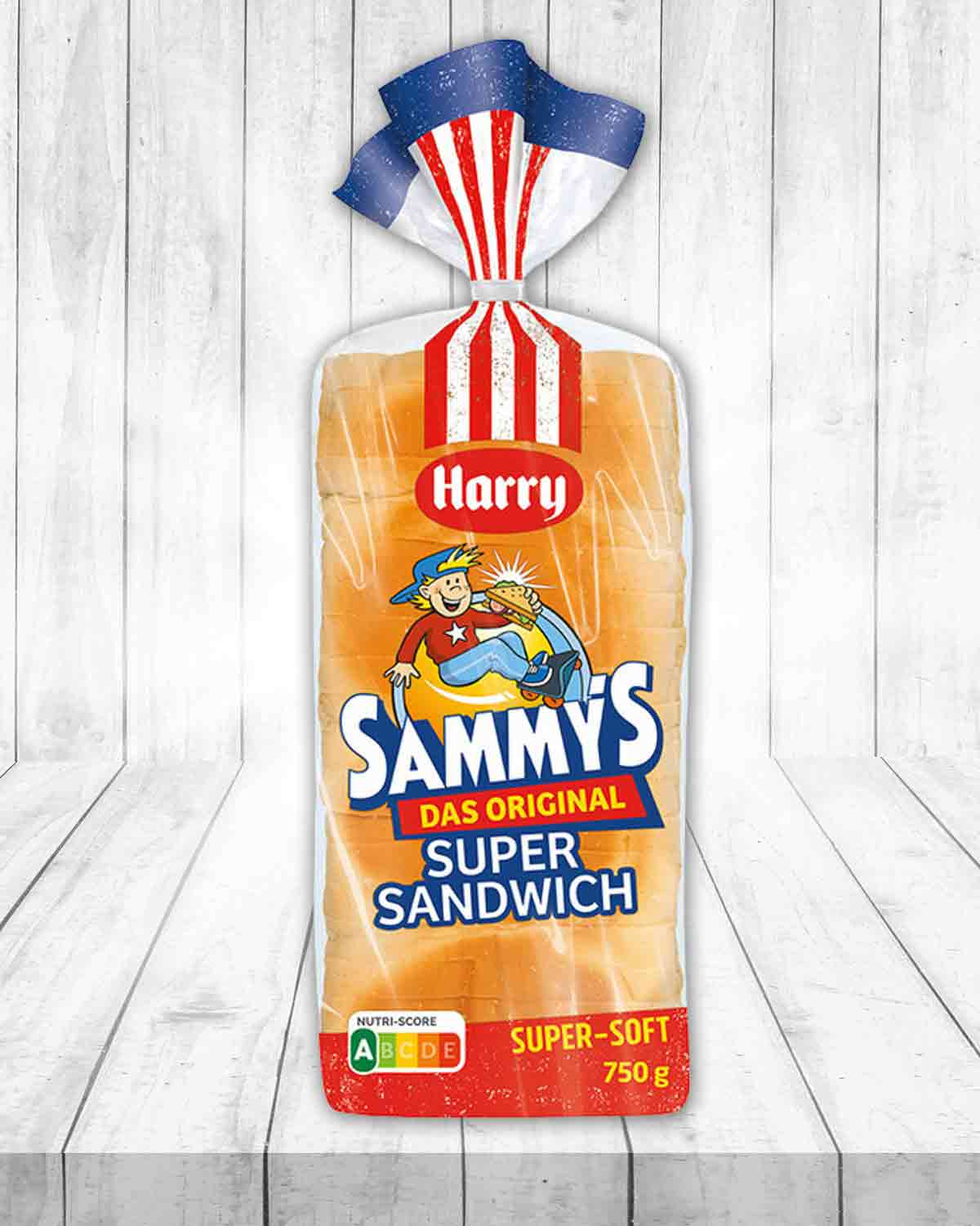 Sammy's Super Sandwich Toast von Harry ist vegan. Sammy's Super Sandwich