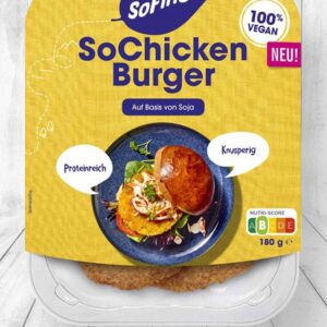 Vegane SoChicken Burger von SoFine