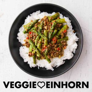 Spargel Linsen Curry