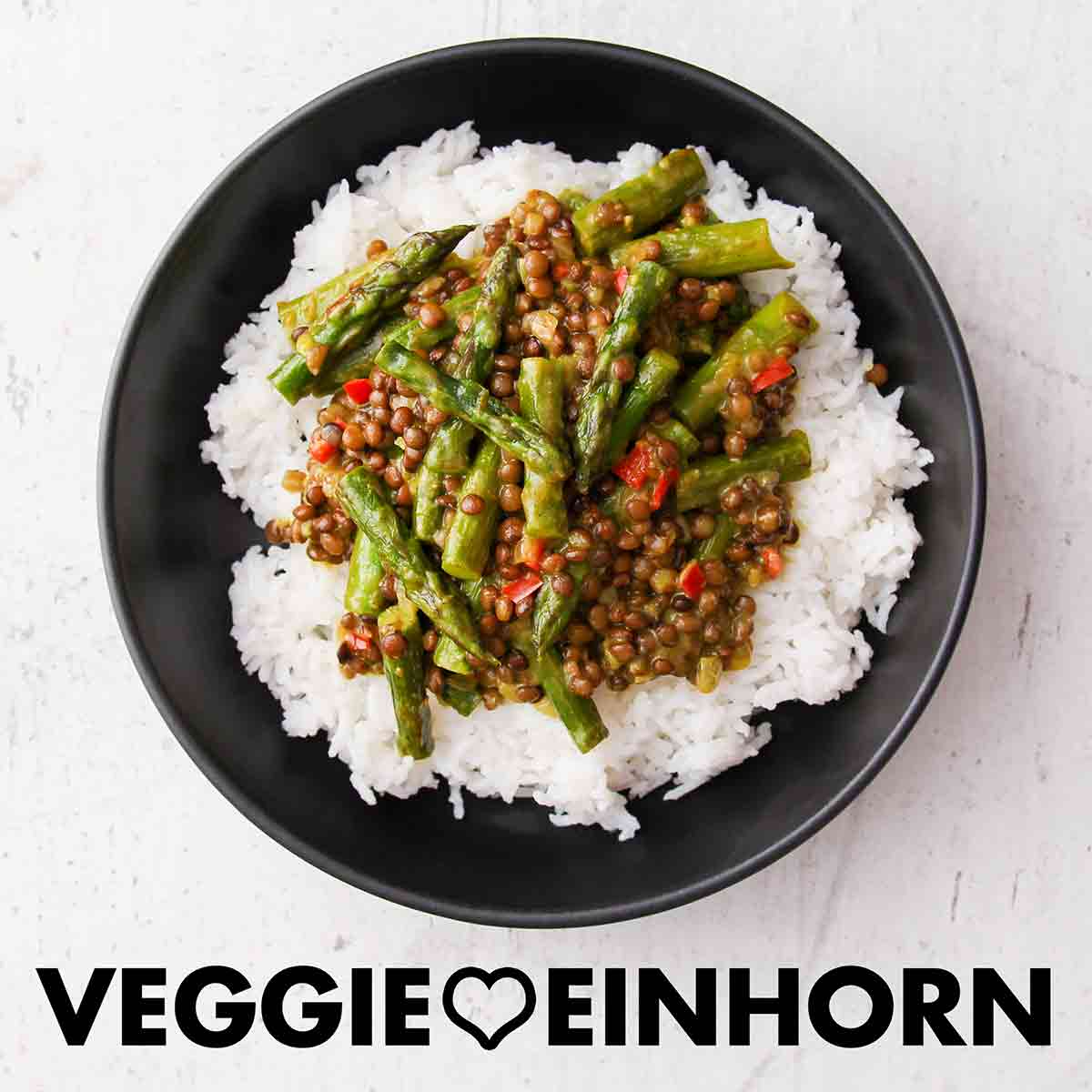 Spargel Linsen Curry