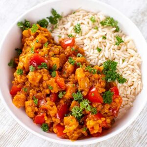 Süßkartoffel Linsen Curry