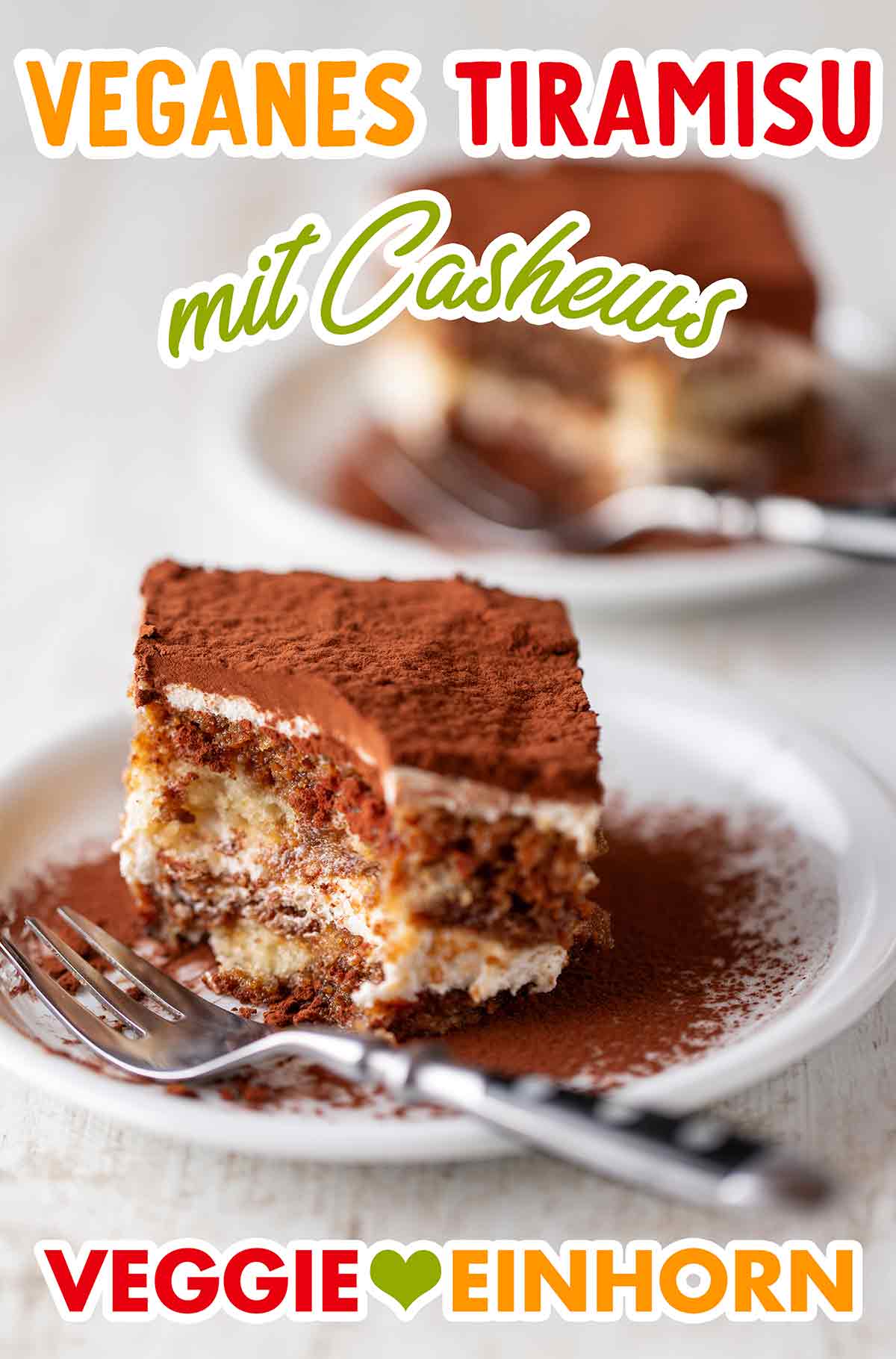 Veganes Cashew Tiramisu Veganes Tiramisu mit Cashew Mascarpone