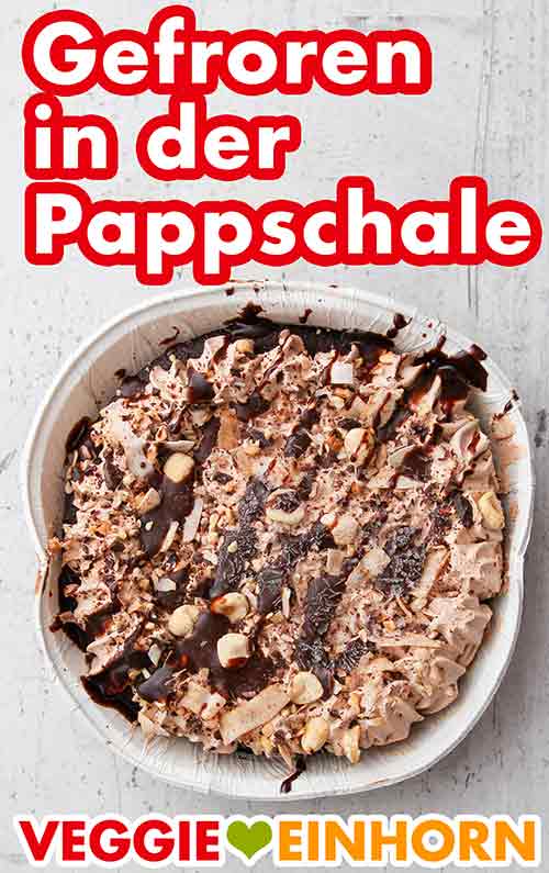 Die gefrorene Choco Delish Torte von Almondy Die gefrorene vegane TK-Torte