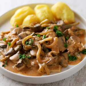 Tofu Stroganoff