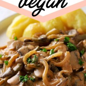 Veganes Tofu Stroganoff Rezept