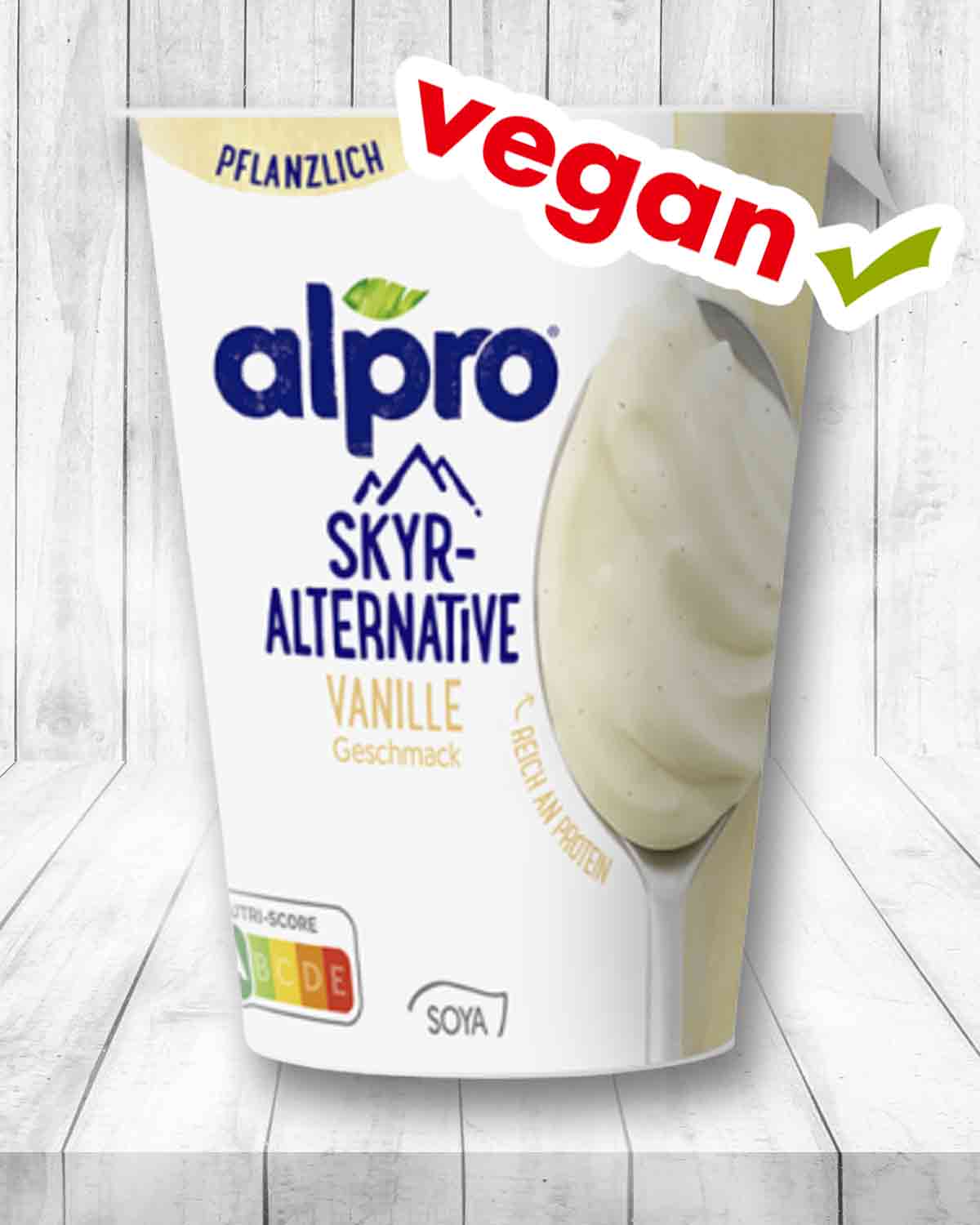 alpro Skyr Vanille 