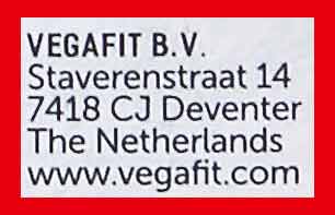 Die veganen Steaks werden von der Firma Vegafit aus den Niederlanden hergestellt. Vegafit B.V., Staverenstraat 14, 7418 CJ Deventer, Niederlande