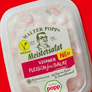 Veganer Fleischsalat von Popp Feinkost