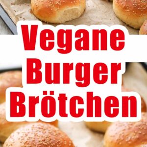 Vegane Hamburger Brötchen
