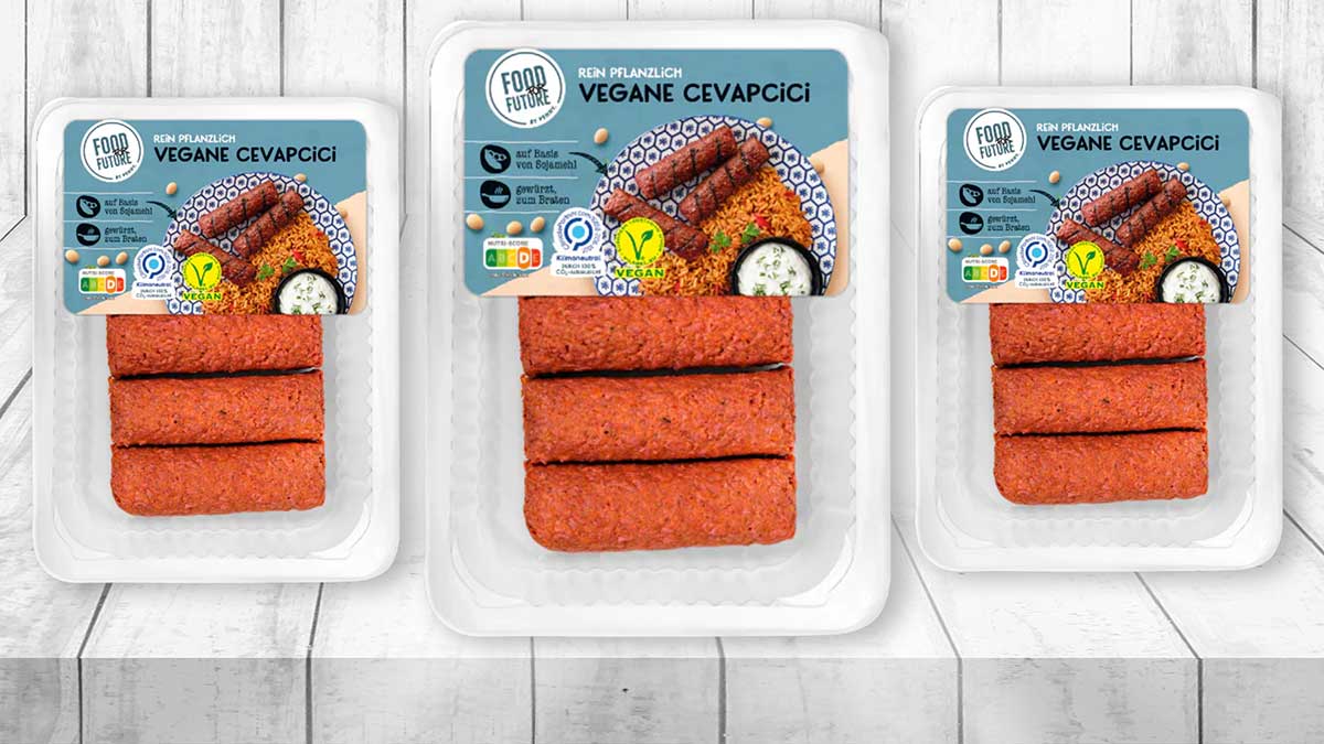 Die Cevapcici von Food For Future gibt es bei Penny. Sie sind vegetarisch und vegan. Vegane Cevapcici von Penny Food For Future