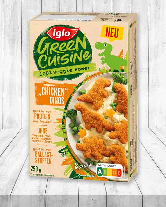 Iglo Vegane Dino Nuggets