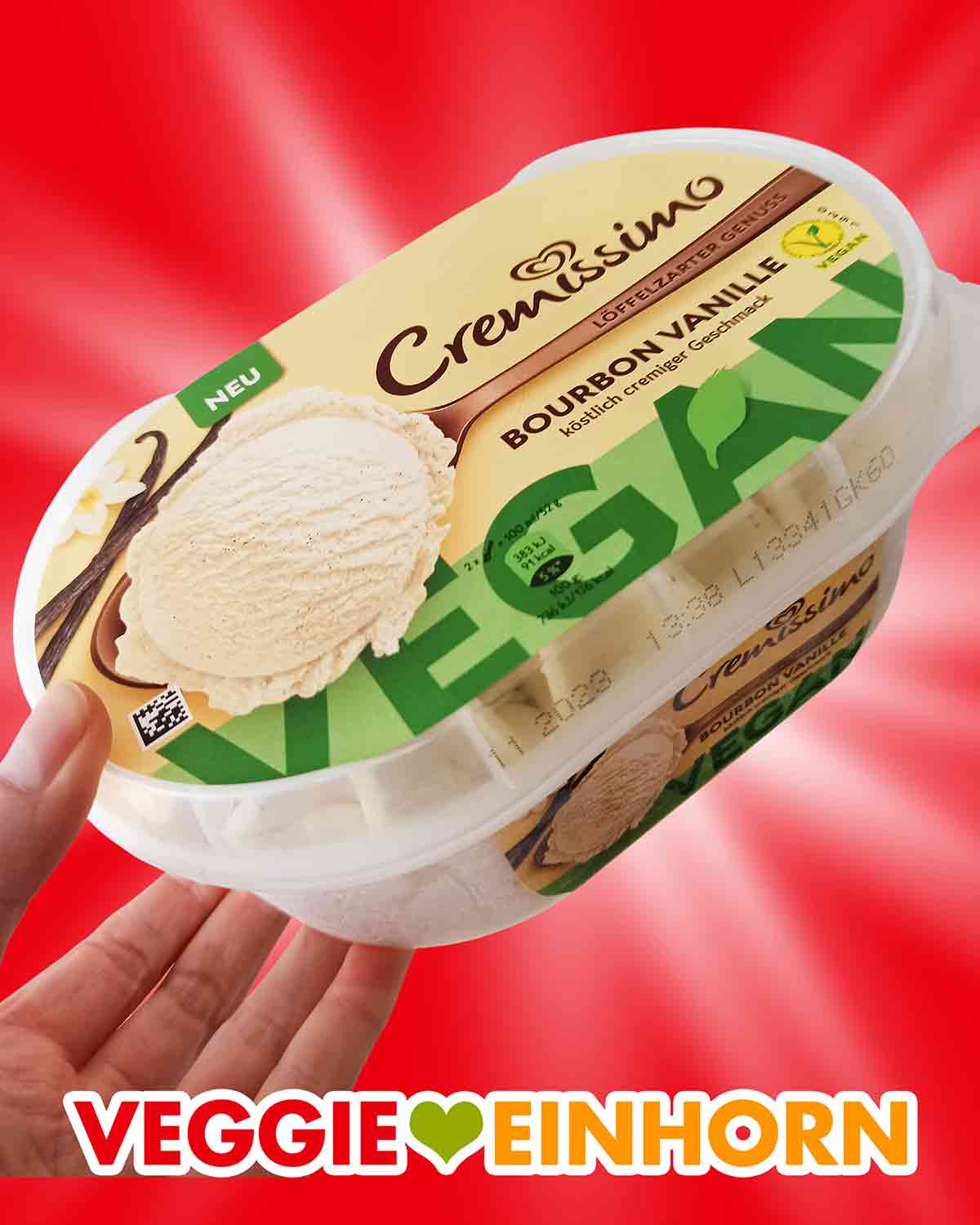 Veganes Cremissimo Bourbon Vanille