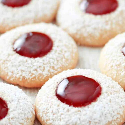 Vegane Engelsaugen für Weihnachten