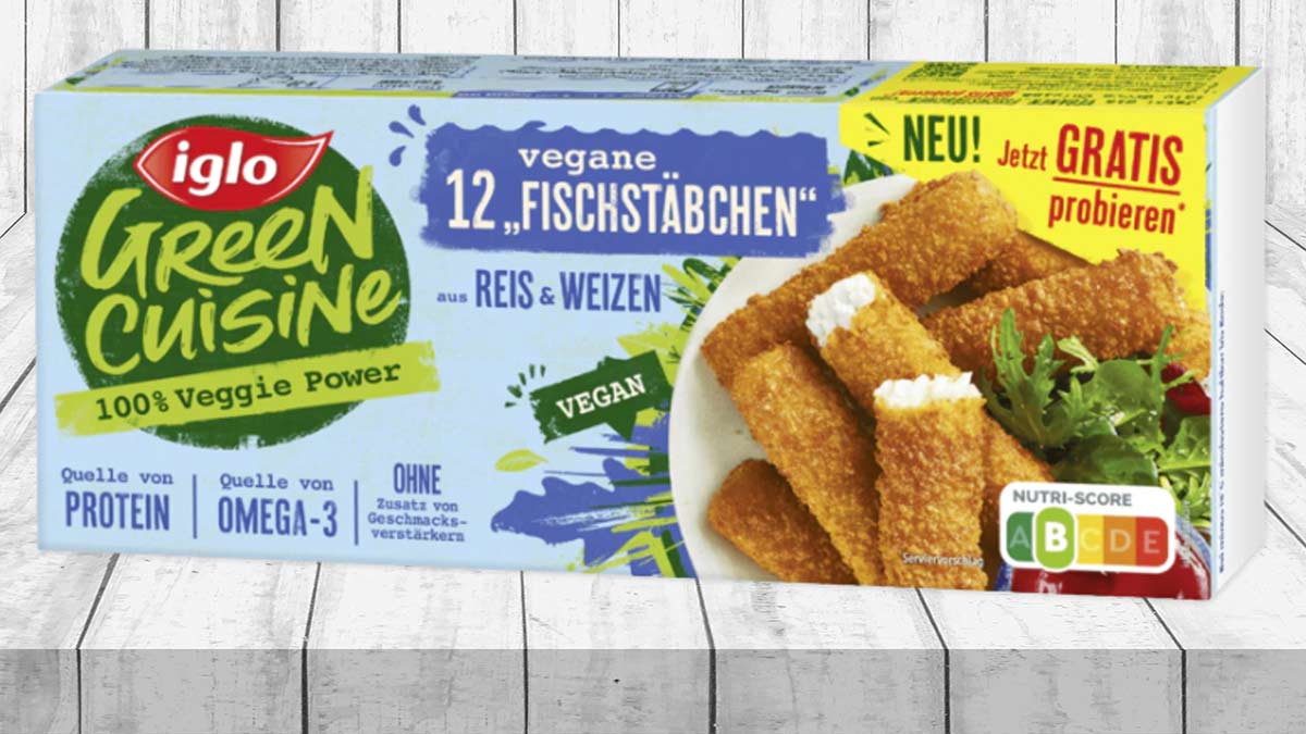 Iglo Vegane Fischstäbchen