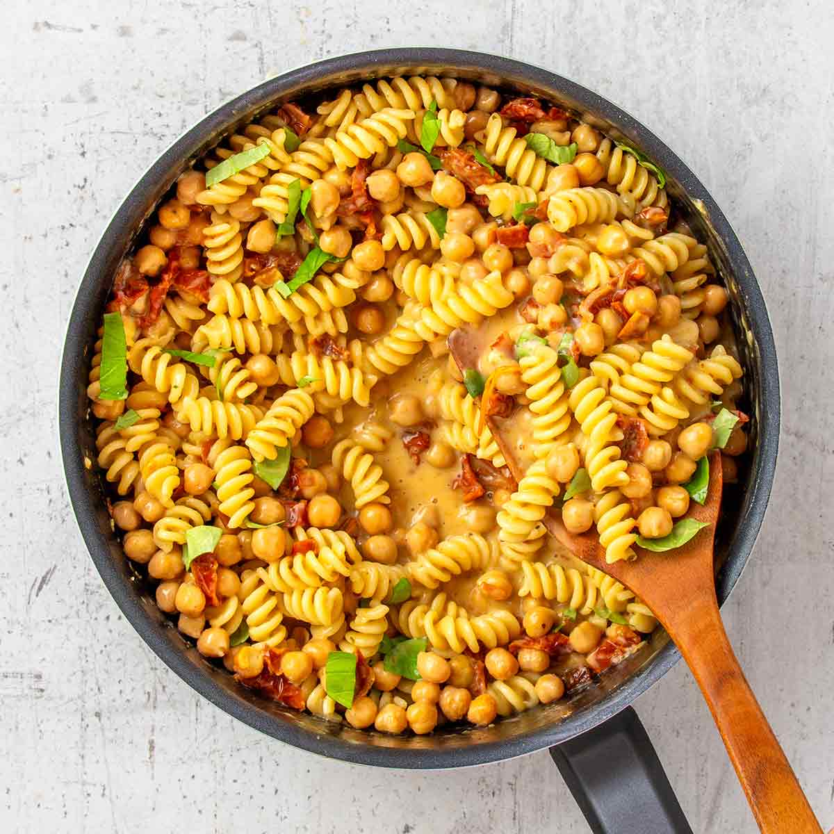 Vegane Marry Me Chickpeas Pasta