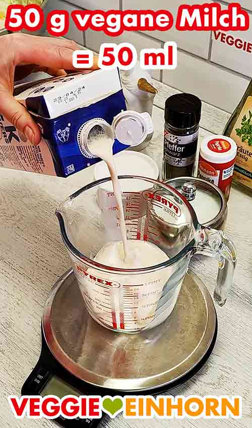Alpro Not Milk Vegane Milch für Coleslaw Dressing