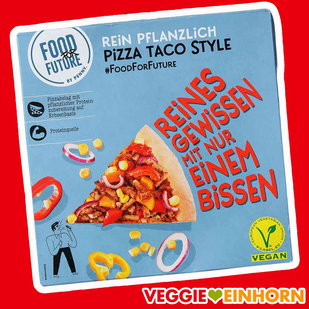 Penny Vegane Pizza Taco Style
