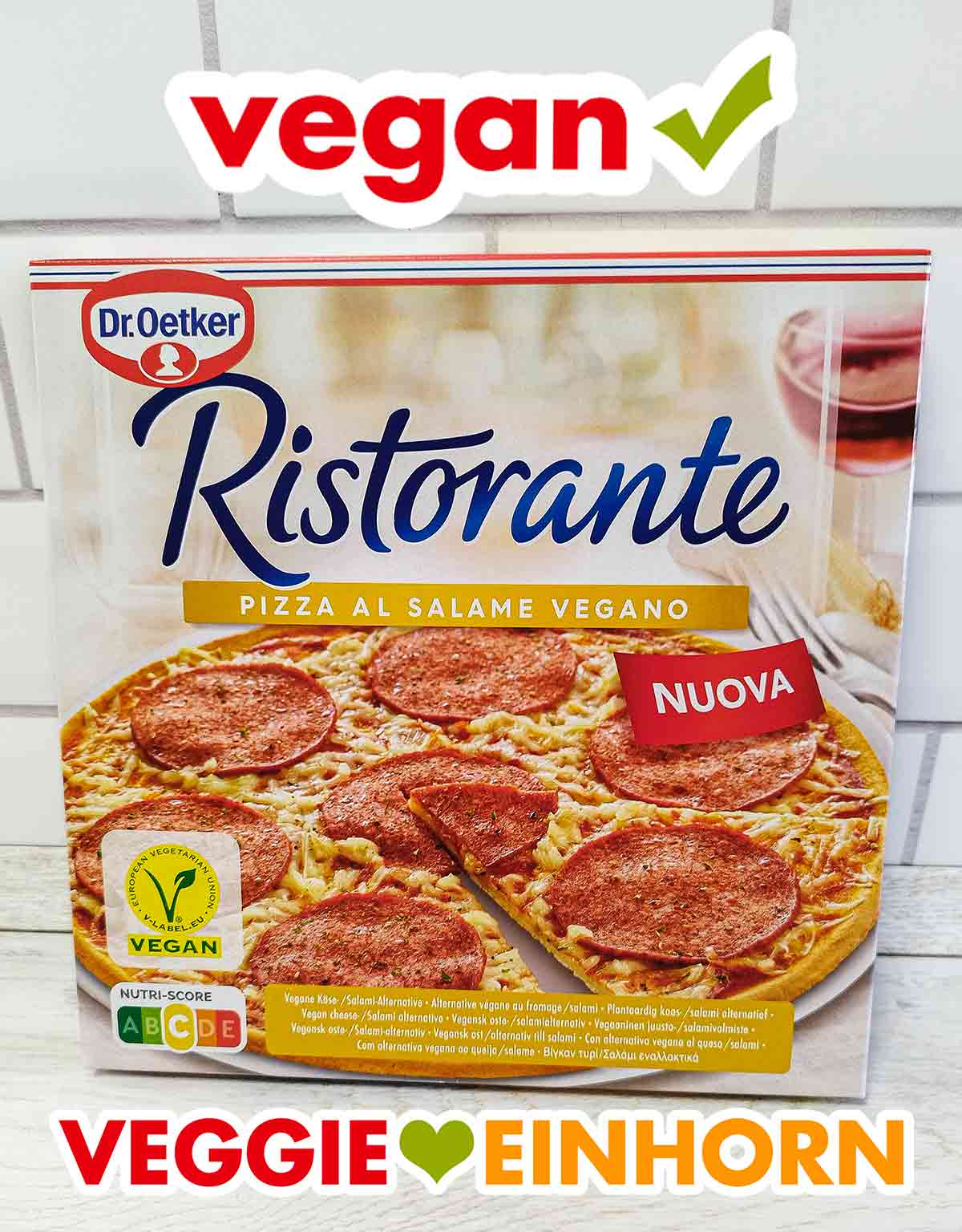 Vegane Salami Pizza Ristorante