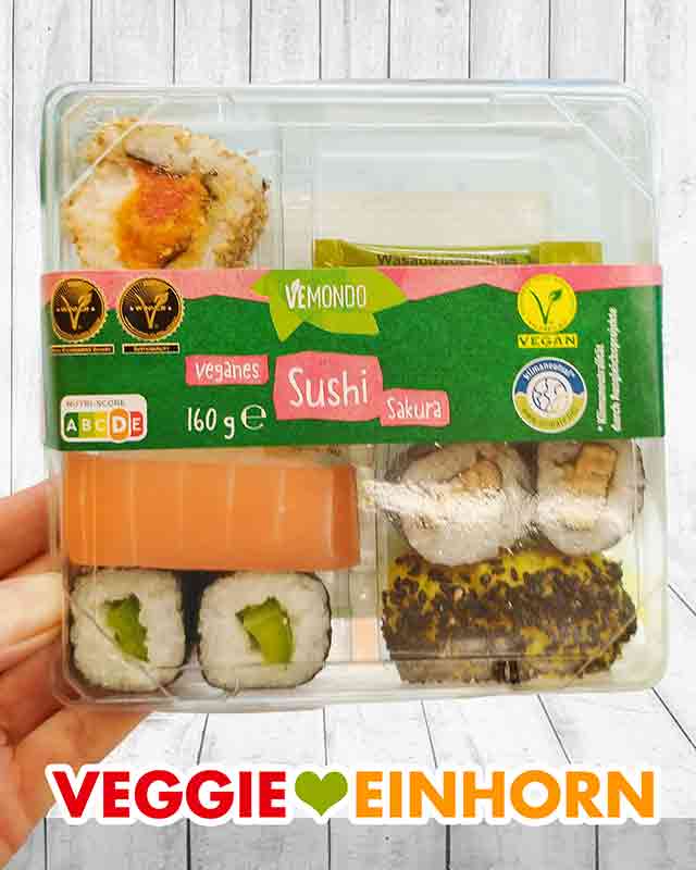 Veganes Sushi Sakura von Lidl