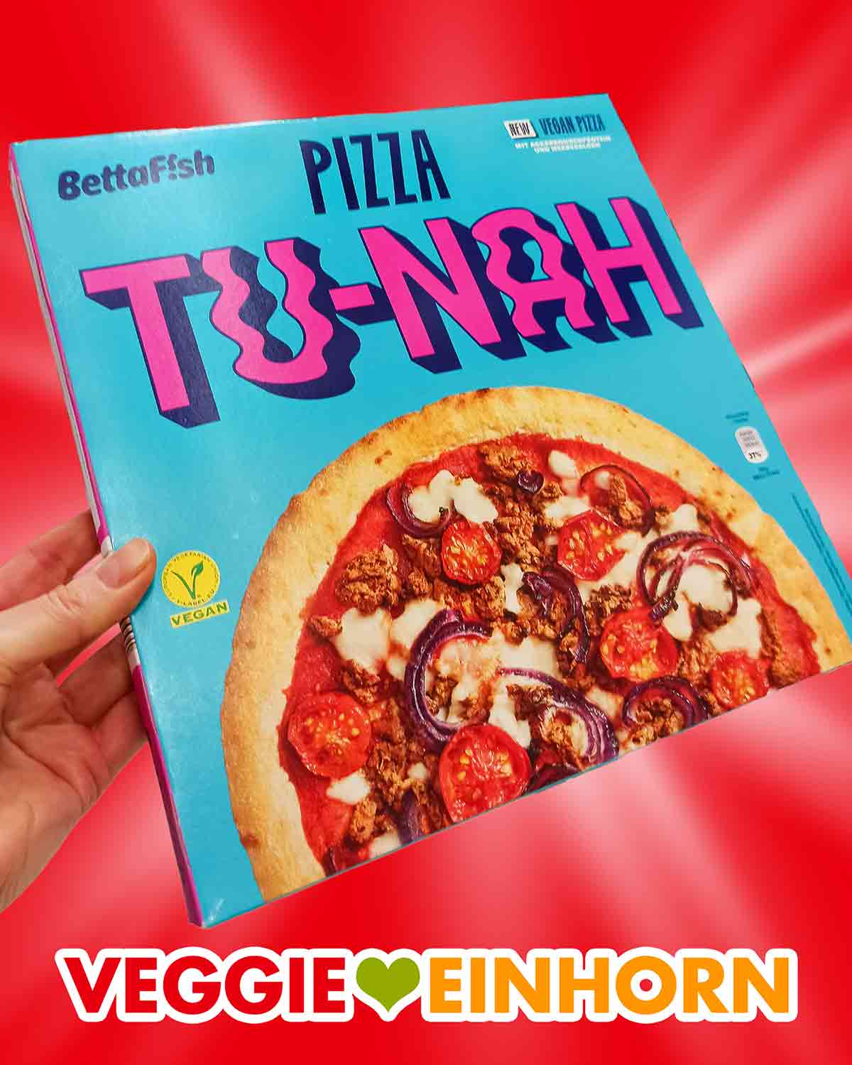 Vegane Thunfisch Pizza Tu-Nah von Betta Fish