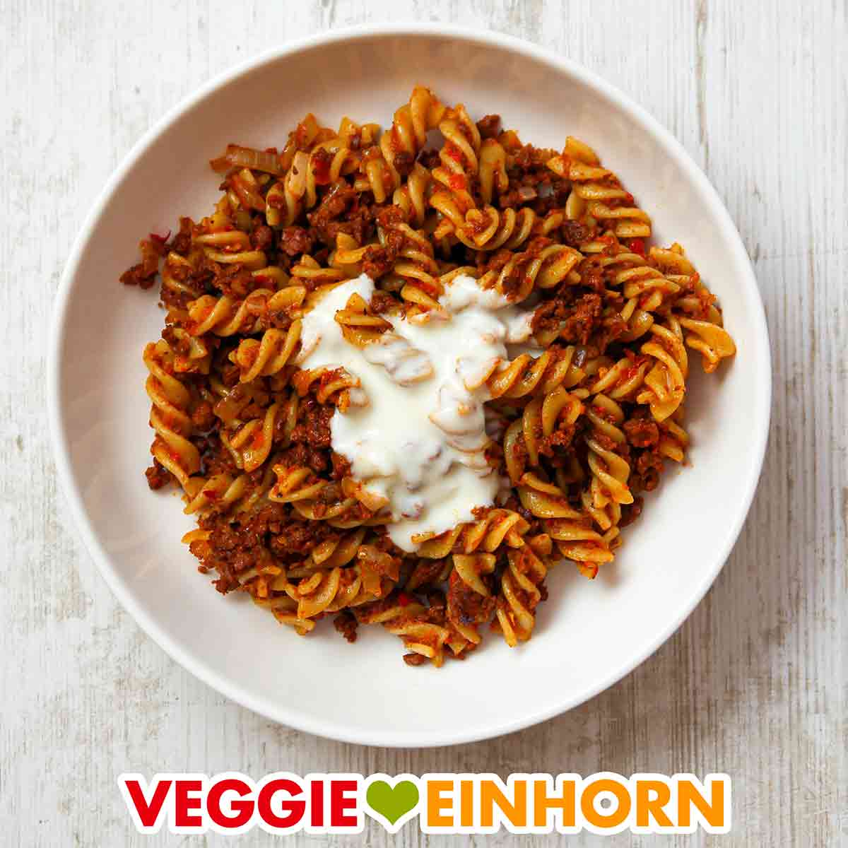 Türkische Döner Nudeln