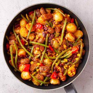 Vegane Westernpfanne
