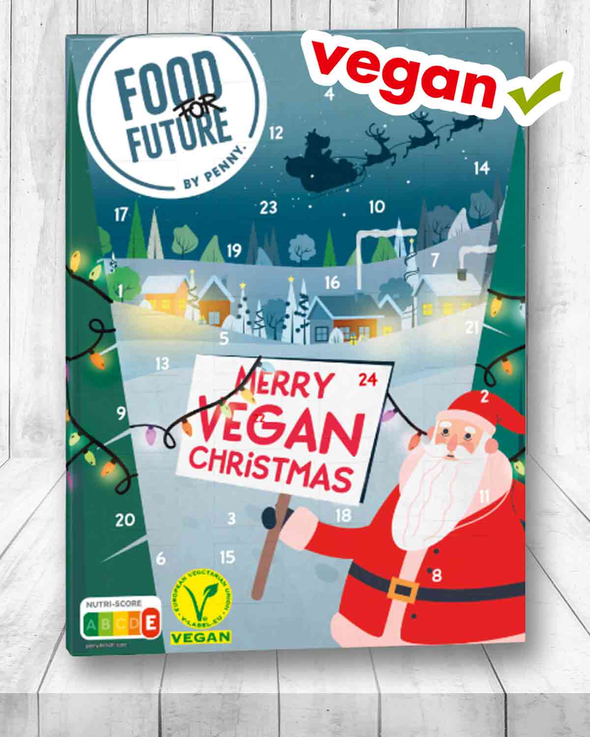 Veganer Schokoladen Adventskalender von Penny 2022