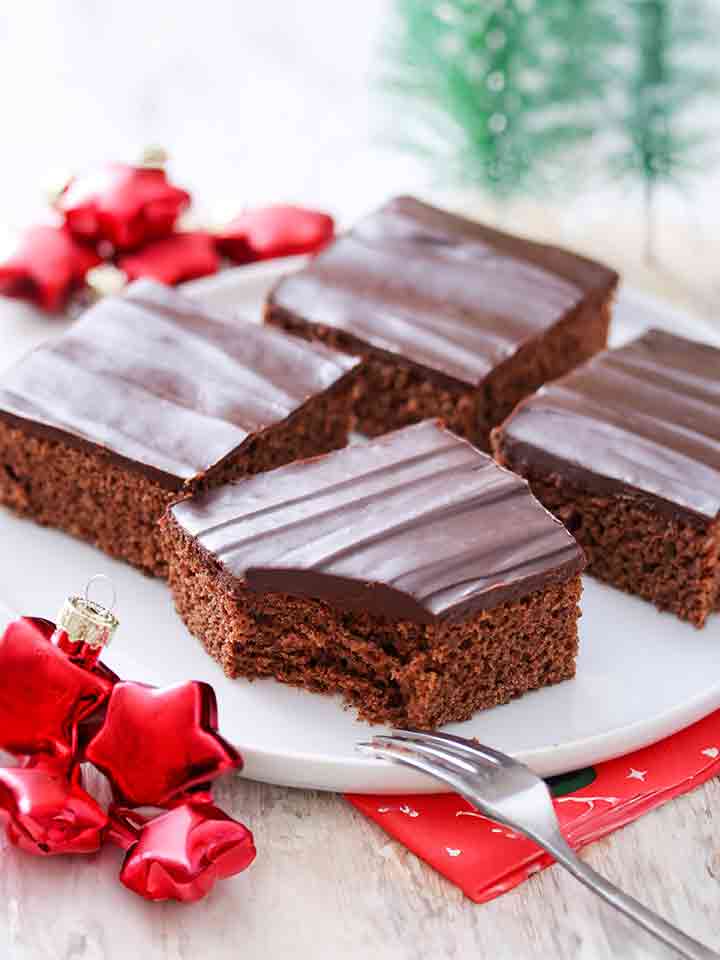 Veganer Blechlebkuchen