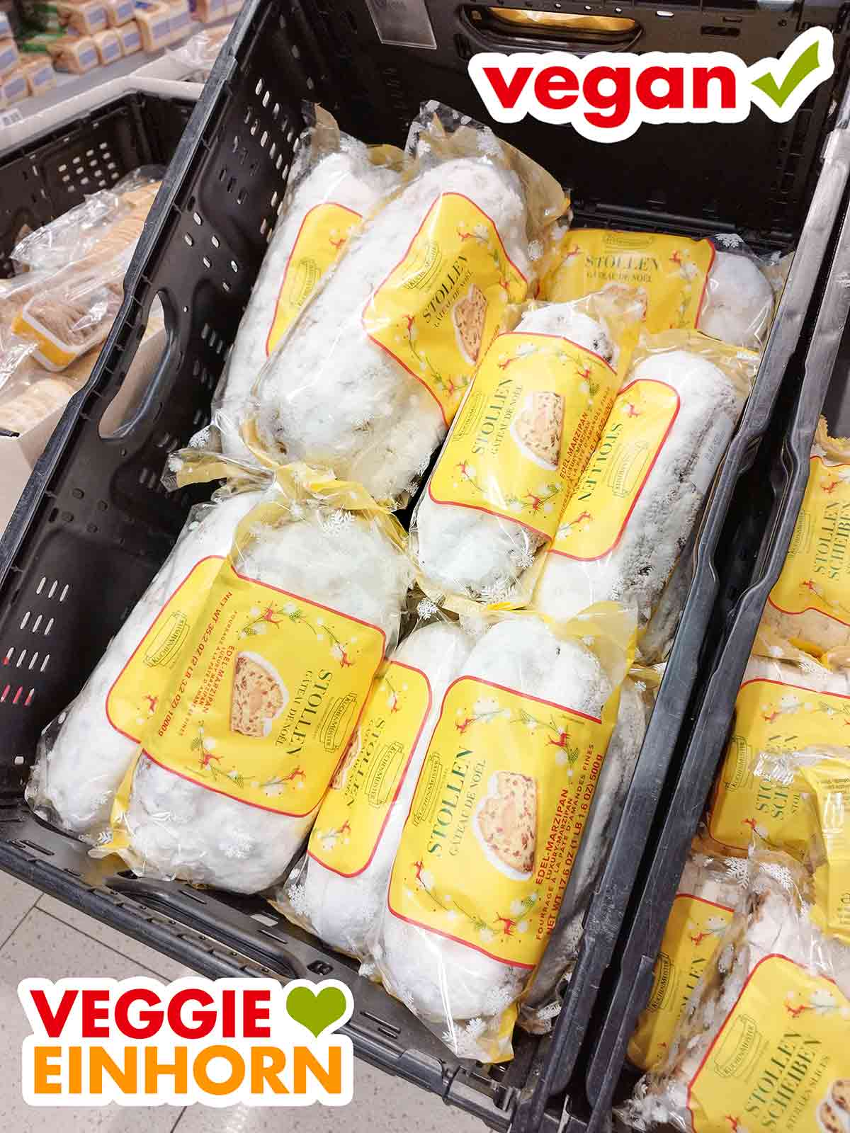 Die Edel-Marzipanstollen von Kuchenmeister gibt es bei Rewe. Kuchenmeister Edel-Marzipanstollen bei Rewe