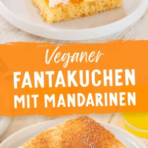 Veganer Mandarinen Schmand Fantakuchen