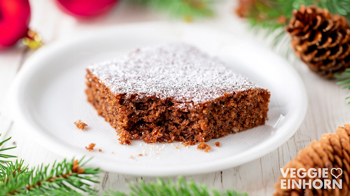 Saftiger Gewürzkuchen vom Blech