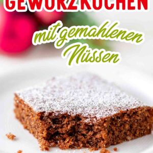 Veganer Gewürzkuchen vom Blech