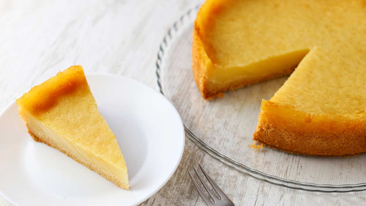 Der vegane Käsekuchen mit Kokosjoghurt ist ohne Soja und ohne Tofu. Veganer Käsekuchen ohne Soja