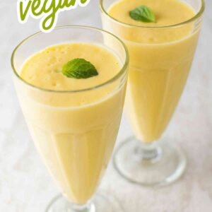 Indischer veganer Mangolassi