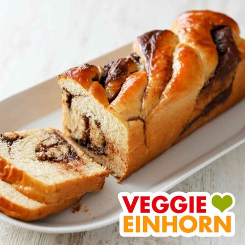 Veganer Nutella Babka