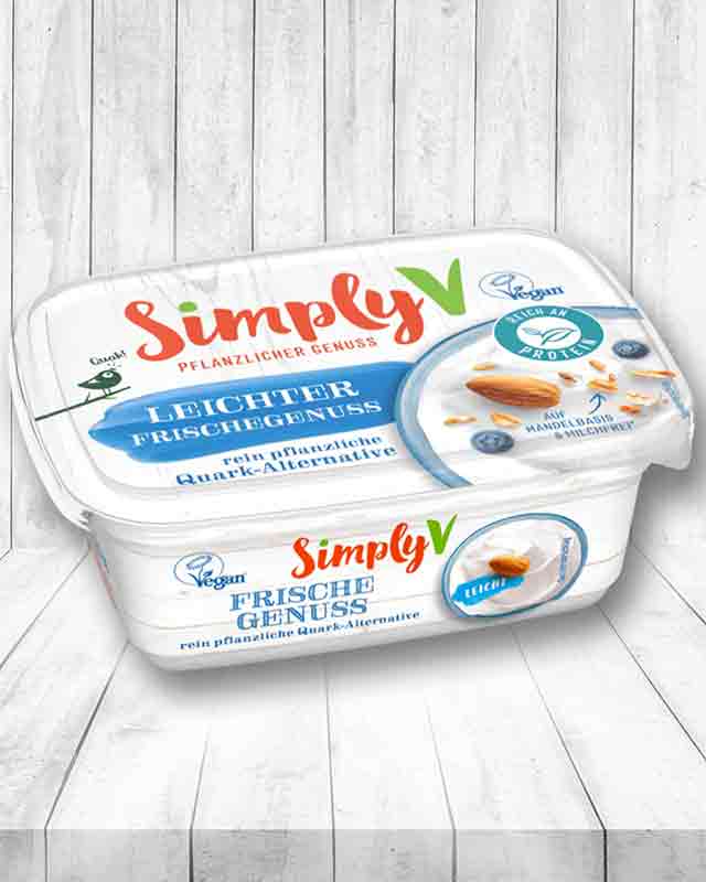 Eine Packung Simply V Quark
