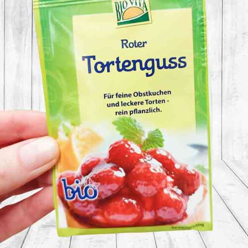 Biovita Roter Tortenguss vegan