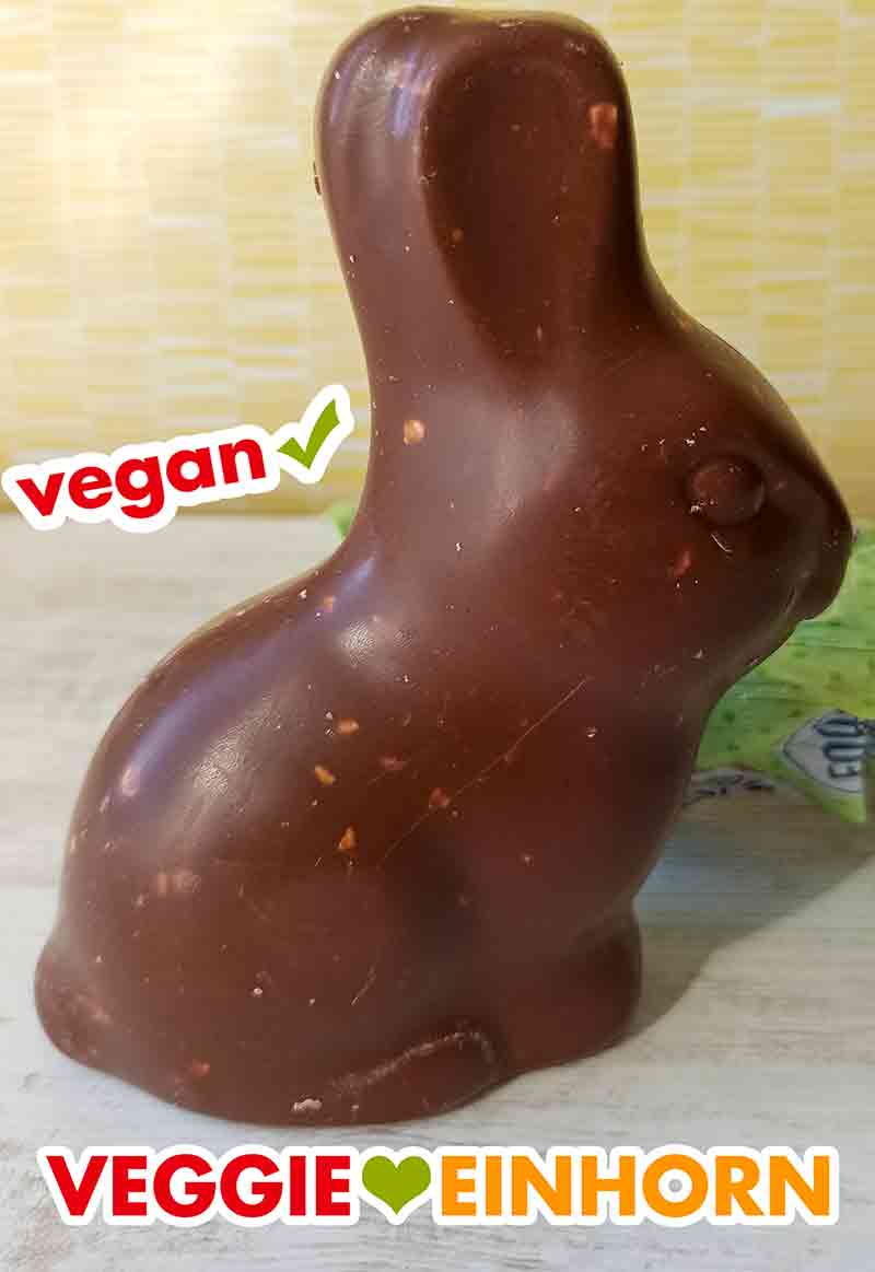 Nuss Schoko Osterhase von Penny Schokohase aus veganer Nuss Schokolade