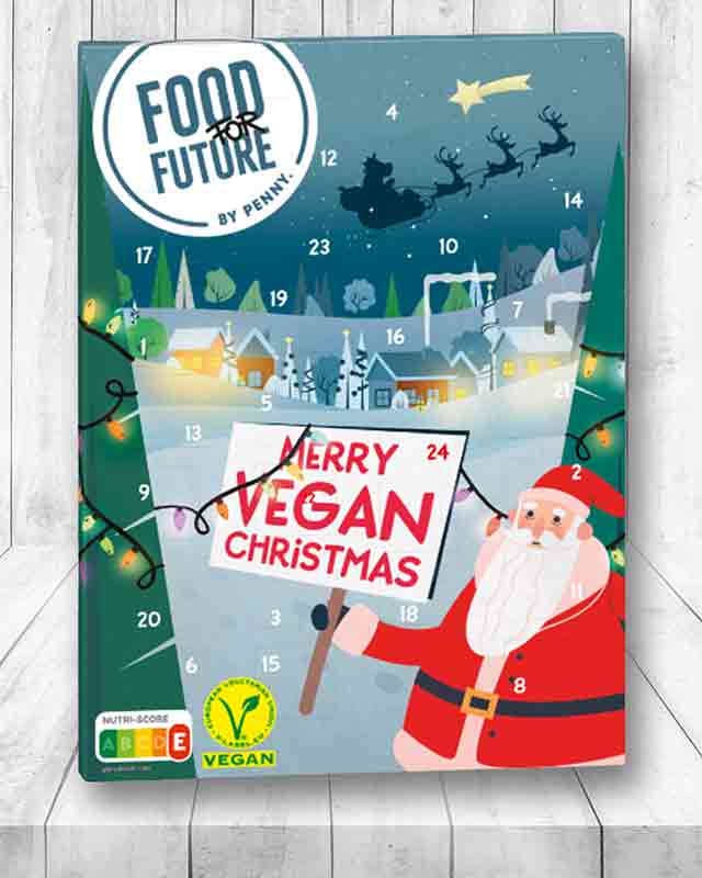 Veganer Adventskalender von Penny 2022