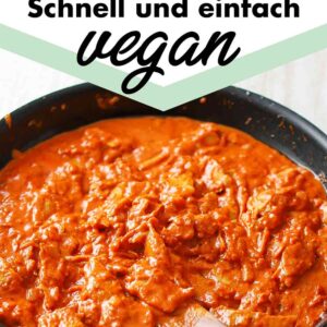 Veganes Chicken Korma schnell und einfach