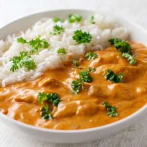 Veganes Curry Geschnetzeltes