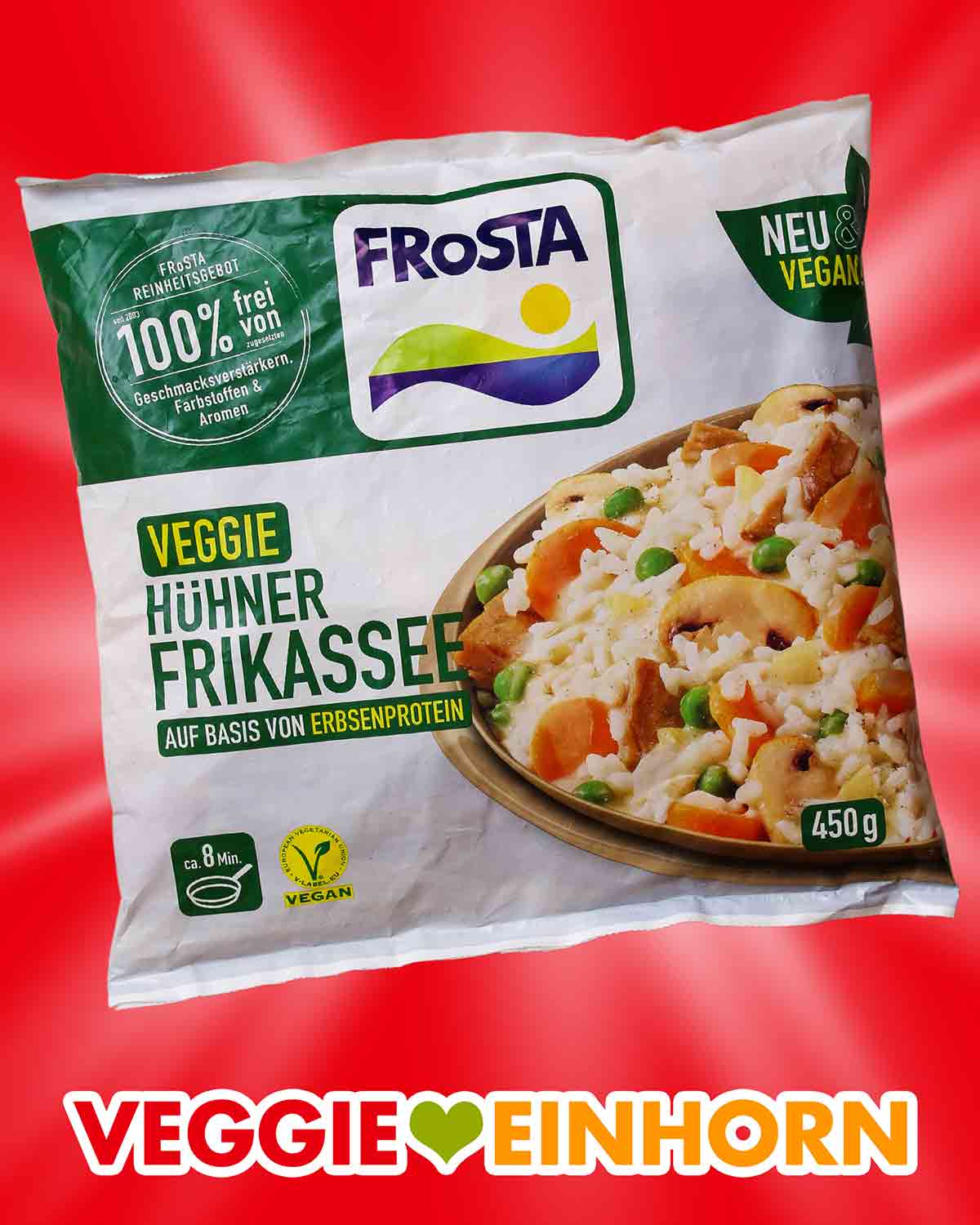 Veganes Hühnerfrikassee von Frosta