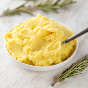 Veganes Kartoffelpüree mit Rosmarin