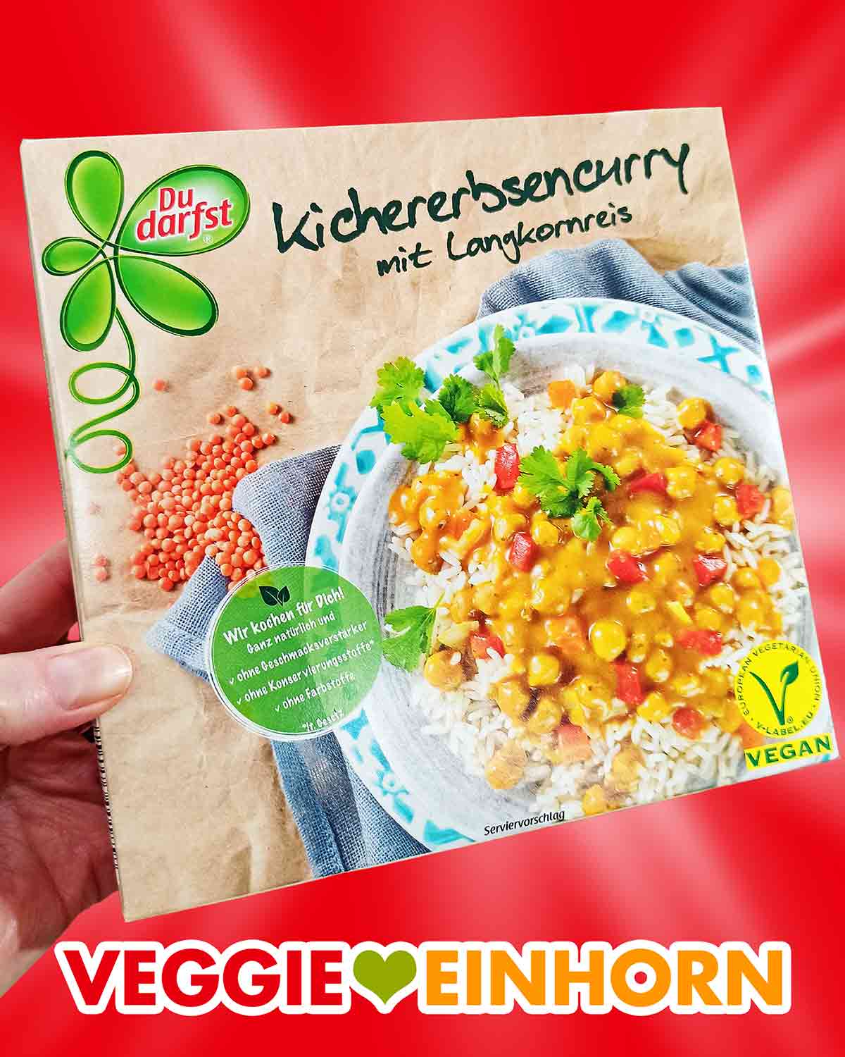 Veganes Kichererbsencurry von Du Darfst