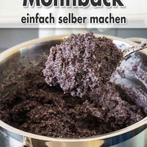 Veganes Mohnback mit Grieß einfach selber machen