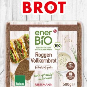 Roggenvollkornbrot von Rossmann enerBIO